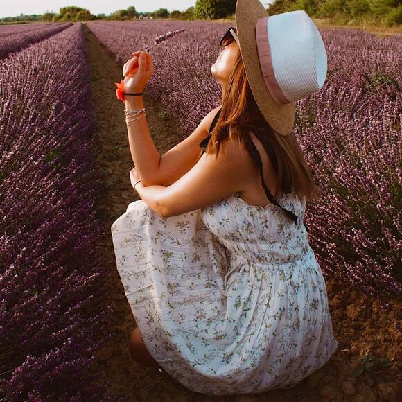 Brock Collection x H&M Floral Midi Dress - Picture 1 of 9